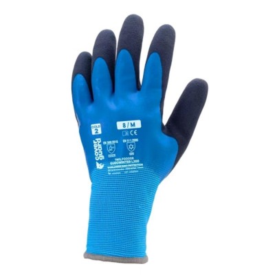 Gants EUROWINTER L200 J13 PE dble end. latex doublé