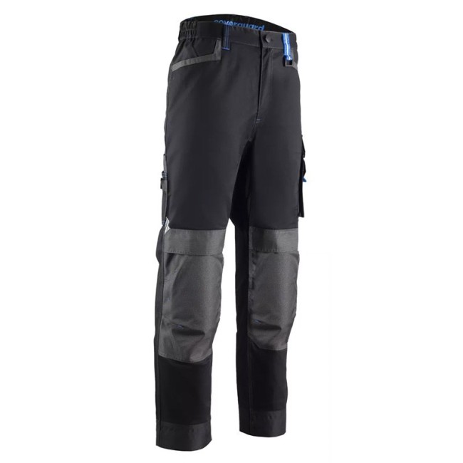 TELICA Pantalon Homme Noir-Bleu