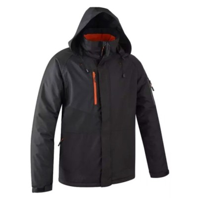 YUZU Parka Noir Citrouille