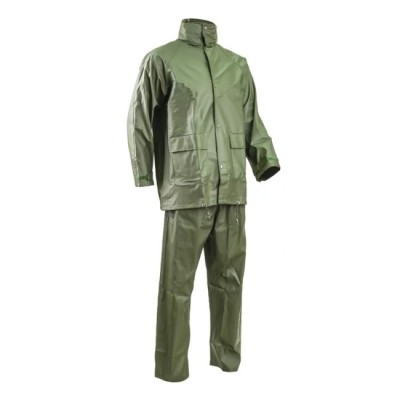 Ensemble pluie 170 gr PU Vert