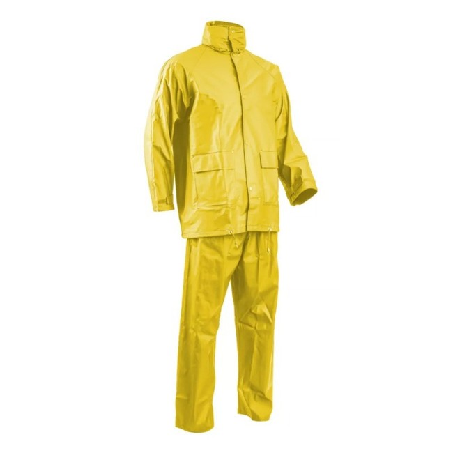 Ensemble pluie 170 gr PU Jaune