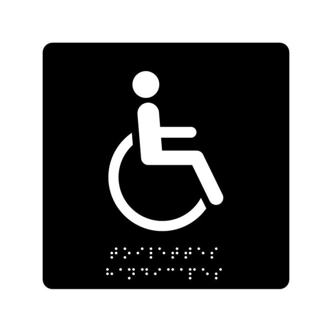 Plaque de signalisation HANDICAP